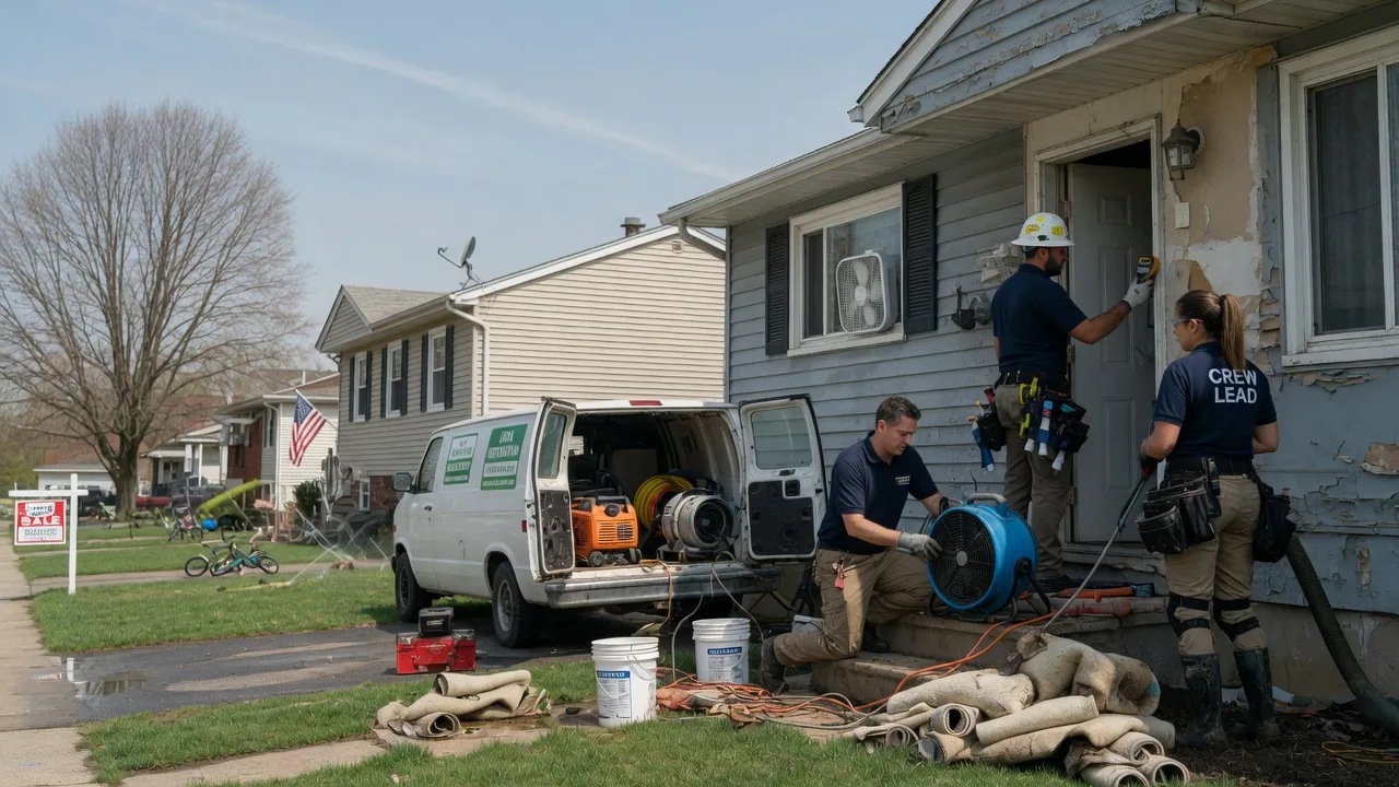 Flood Cleanup in Klingerstown, PA near me
